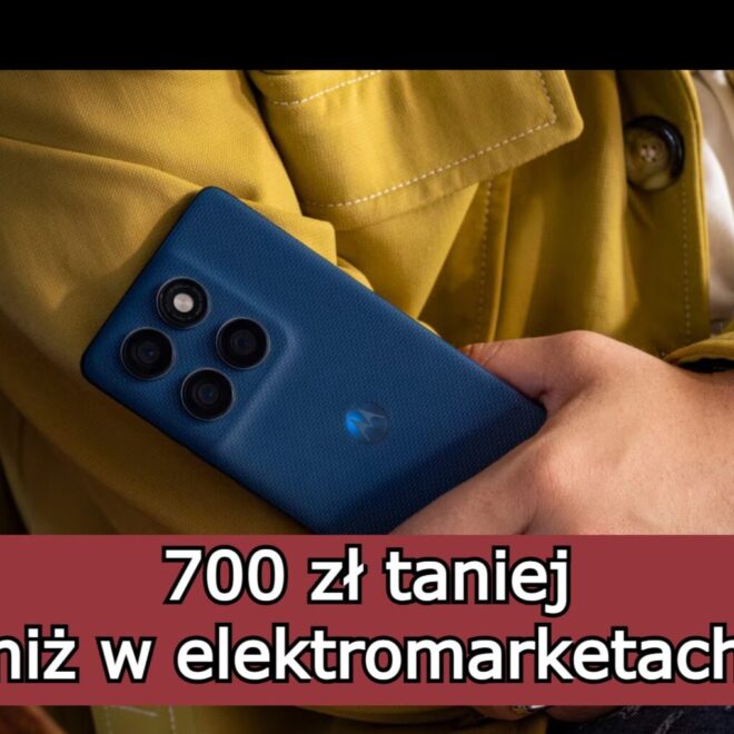 Motorola Edge 60 12/512 GB w promocji. Na Allegro 700 zł taniej niż w dużych sklepach