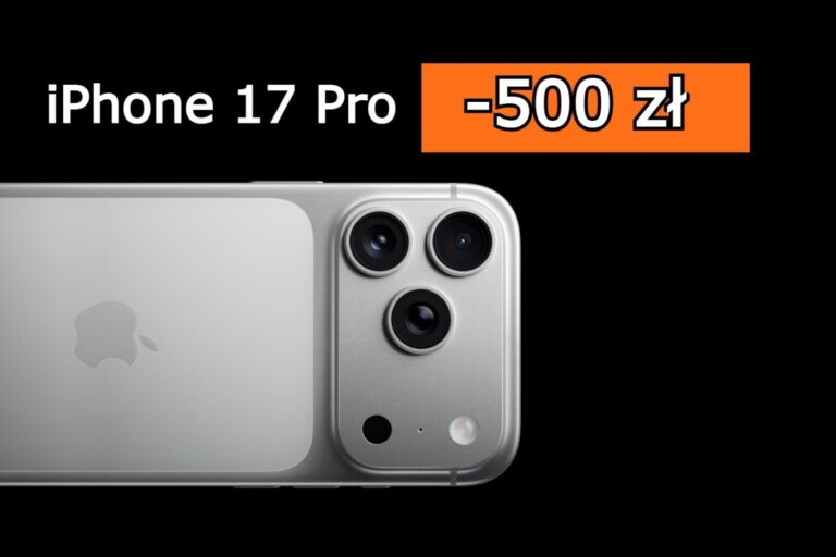 iPhone 17 Pro 500 zł taniej. Zostało 6 sztuk