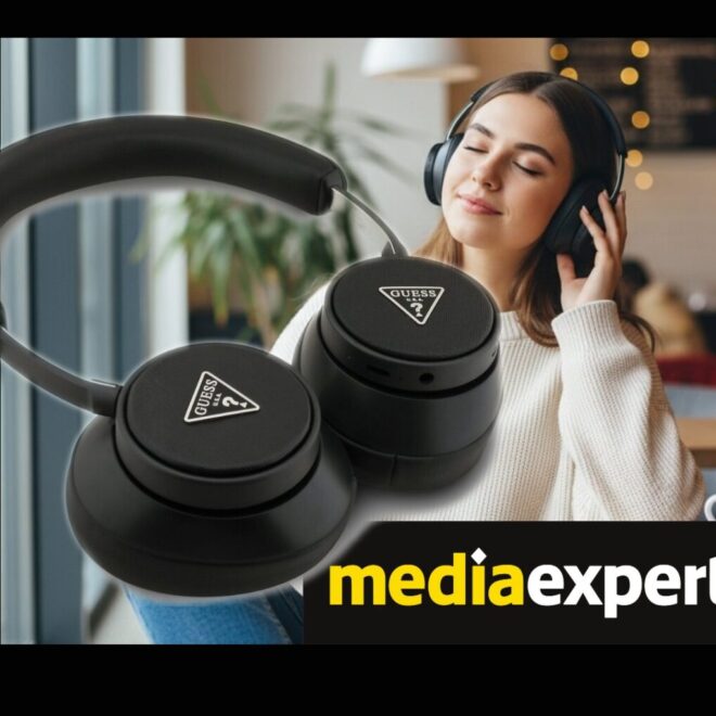 Słuchawki GUESS w Media Expert za 160 zł. Poprzednia cena wynosiła 260