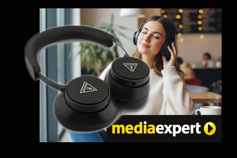 Słuchawki GUESS w Media Expert za 160 zł. Poprzednia cena wynosiła 260