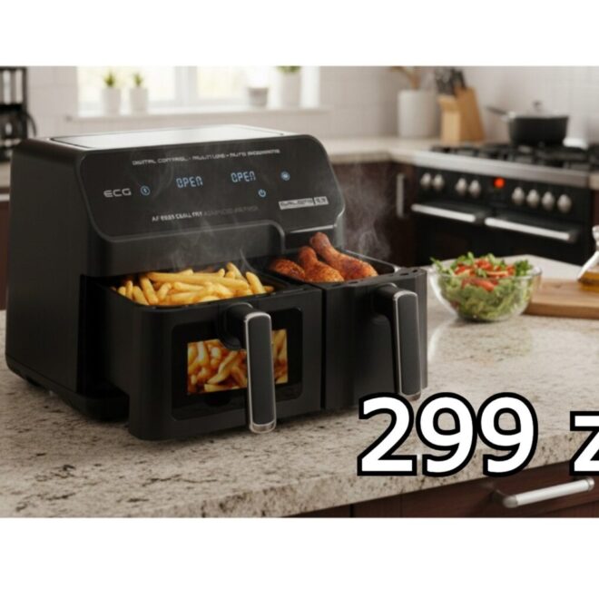 Super Air Fryer w śmiesznej cenie. Dwukomorowa frytkownica 8l za 299 zł