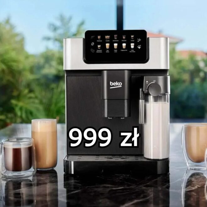 Ekspres Beko za 2/3 ceny. Promocja w Empiku na mocny sprzęt i mlecznymi specjałami