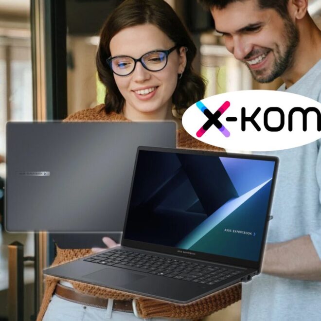 Wydajny biznesowy laptop ASUS ExpertBook taniej w X‑Kom. Cena spadła o 899 zł