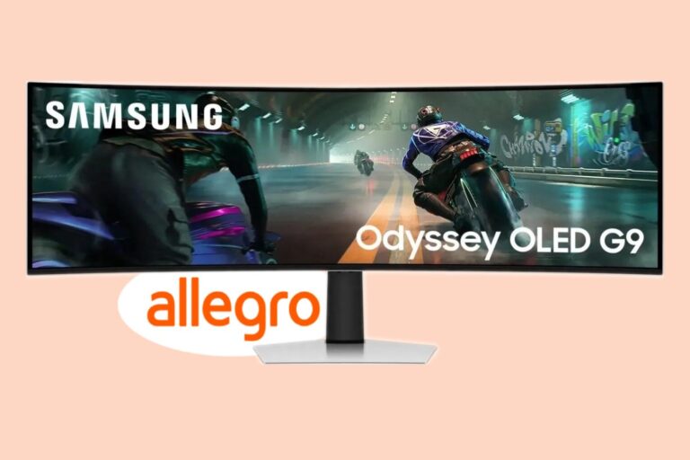 49″ monitor Samsung Odyssey OLED G9 w super promocji za 3455 zł