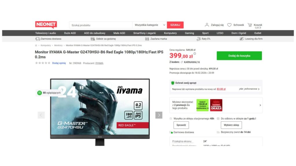 Monitor IIYAMA G-Master
