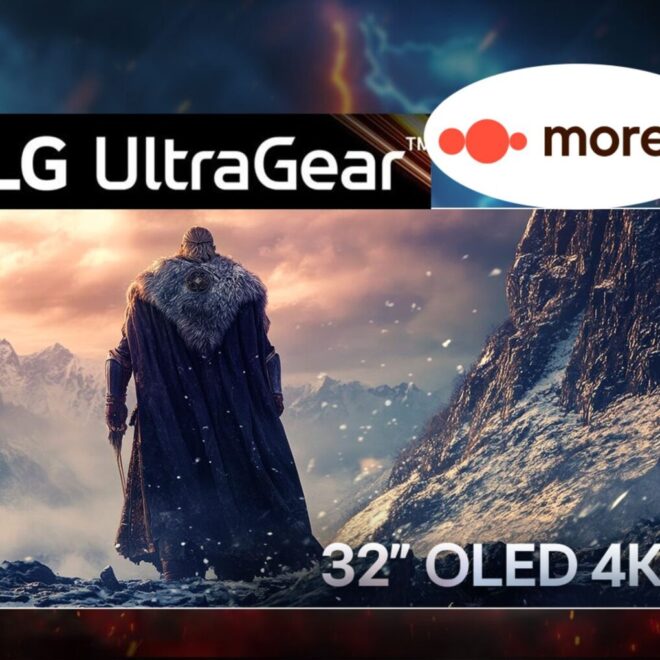 Monitor LG UltraGear tańszt na Morele. To 32″ OLED 4K z oświeżaniem do 330 Hz