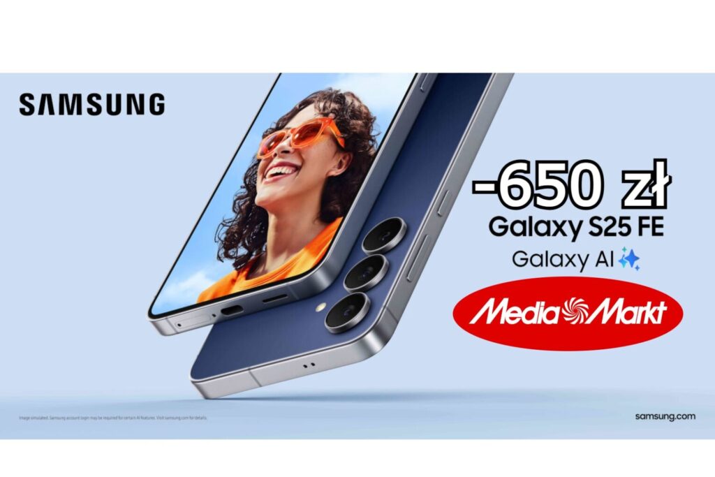 Smartfon SAMSUNG Galaxy S25 FE 5G 8 GB/ 128 GB