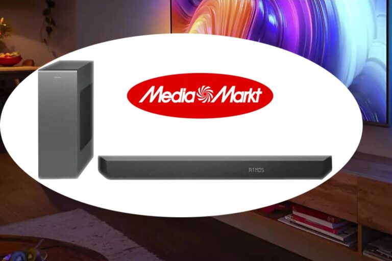 Soundbar Philips z subwooferem w promocji Media Markt. Z 1899 potaniał na 999 zł