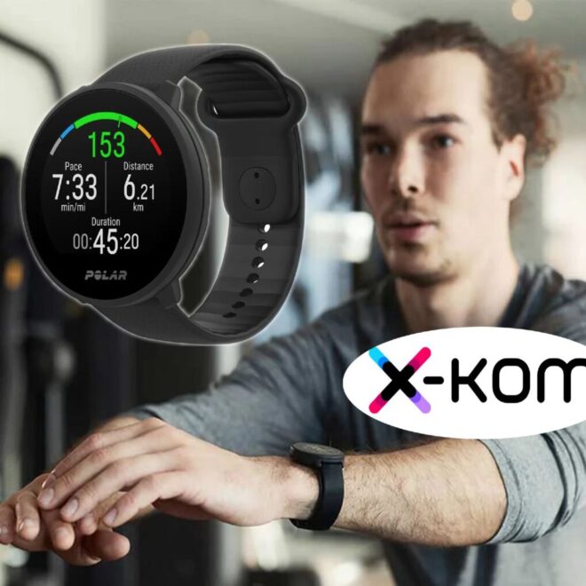 Ten zegarek potaniał o 210 zł i teraz jest za 429 zł. Promocja X-Kom na Polar Unite