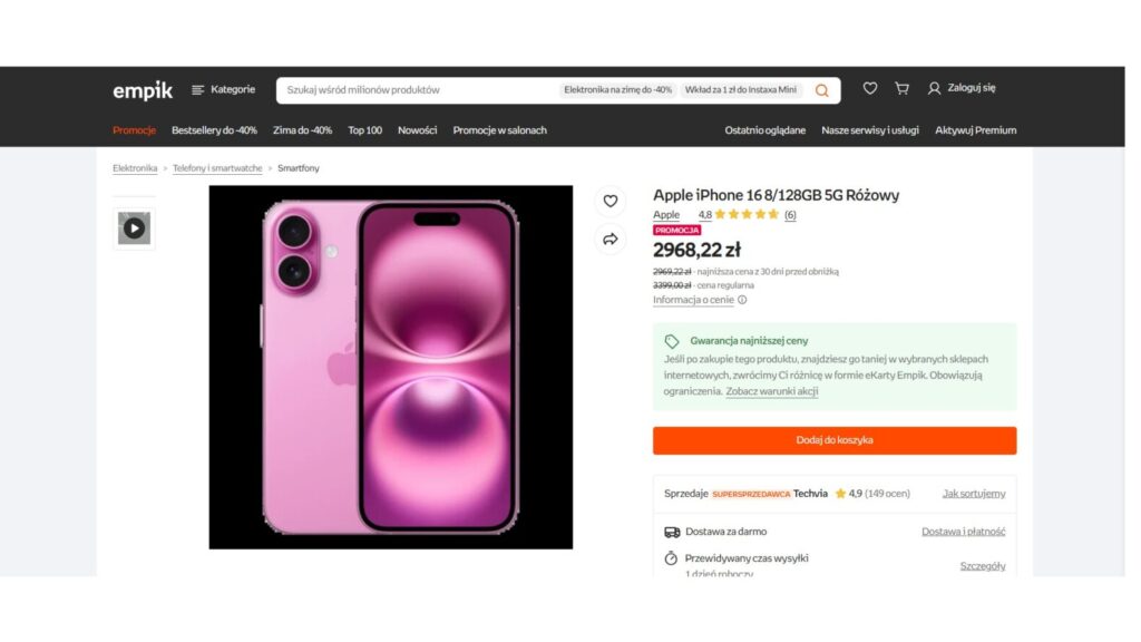 Apple iPhone 16