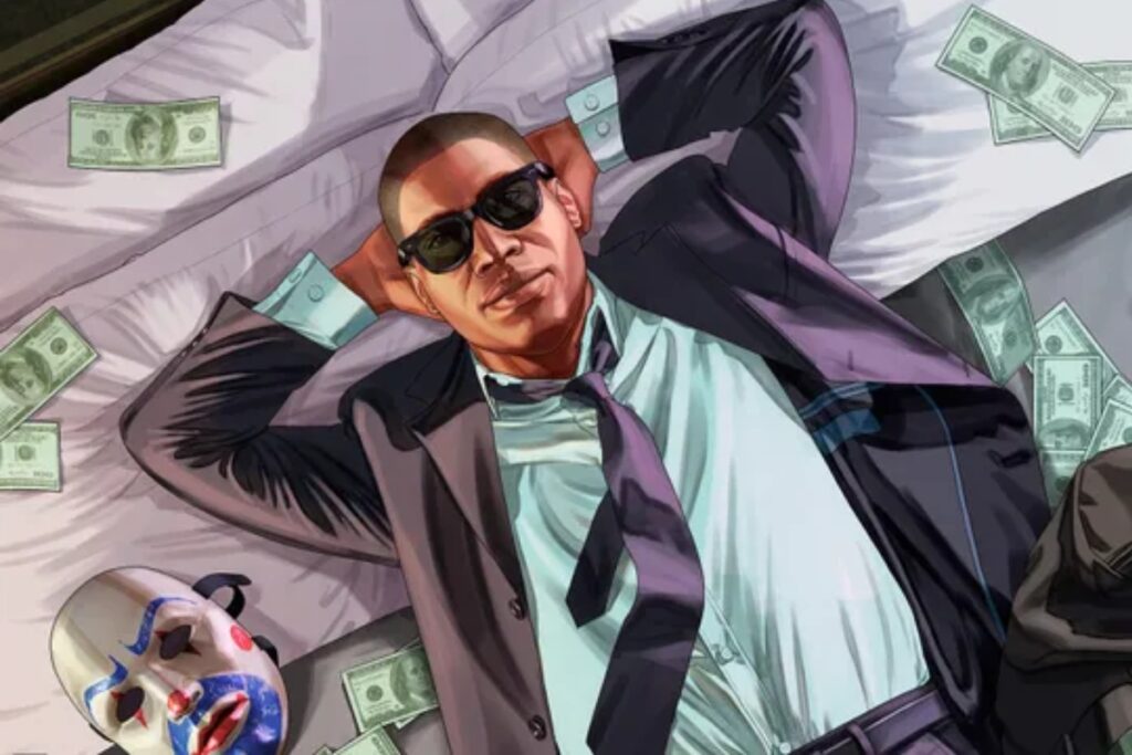 Screen z okładki GTA 5