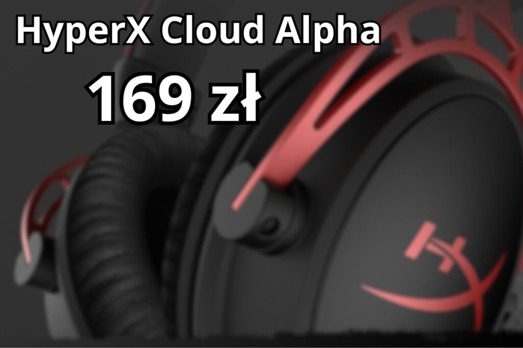 hyperx cloud alpha promocja za 169 zł