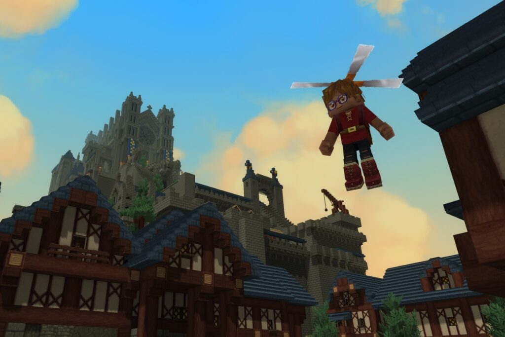 Screen z gry Hytale.
