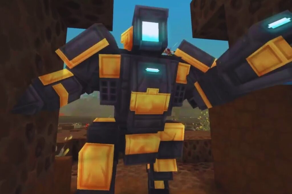 Mech z moda do gry hytale