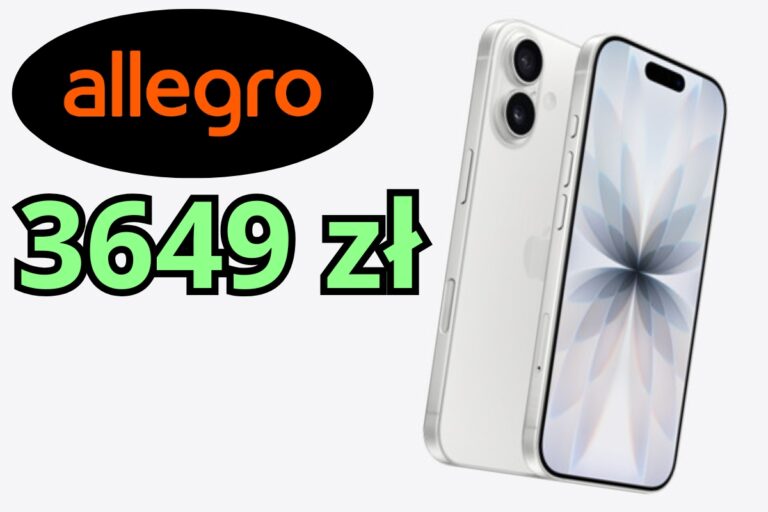iPhone 17 w super cenie na Allegro. Biała wersja już za 3649 zł