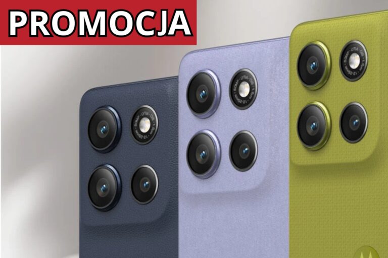 Motorola moto G86 Power 5G 12/256 GB za 999 zł. Można taniej z gratisem