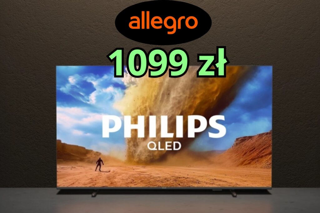 philips 50 cali qled promocja na 1099zł