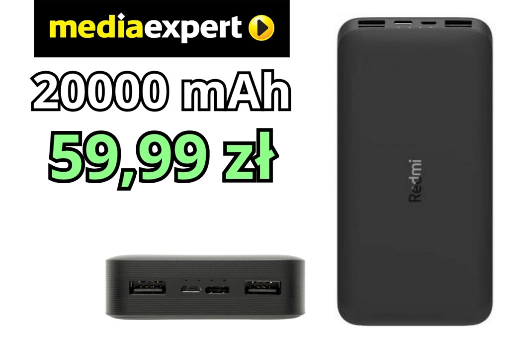 xiaomi powerbank promocja za 59,99zł