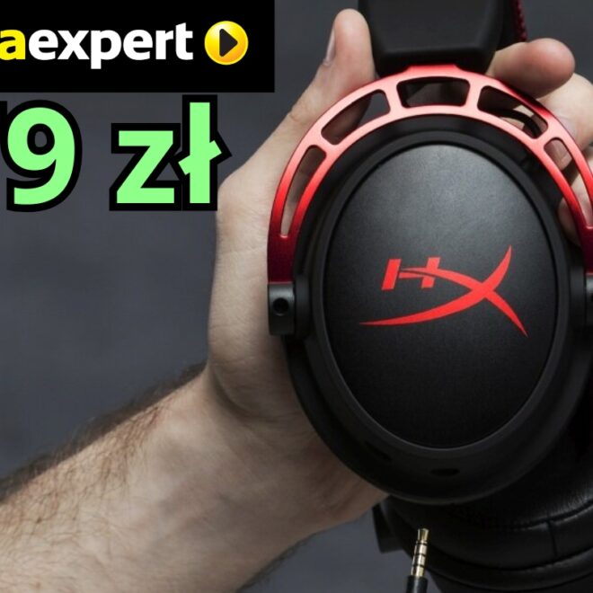 HyperX Cloud Alpha taniej w promocji Media Expert. Świetne słuchawki dla graczy za 179 zł