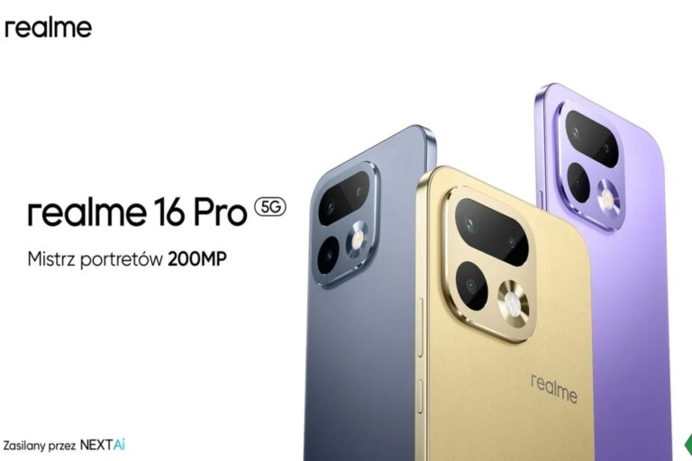 realme 16 Pro+ w złotej wersji 400 zł taniej na Ole Ole. Mowa o wersji 8/256 GB