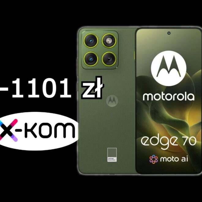 No i mamy już flagową Motorolę w cenie średniaka. Edge 70 potaniała o 1101 zł w X-Kom