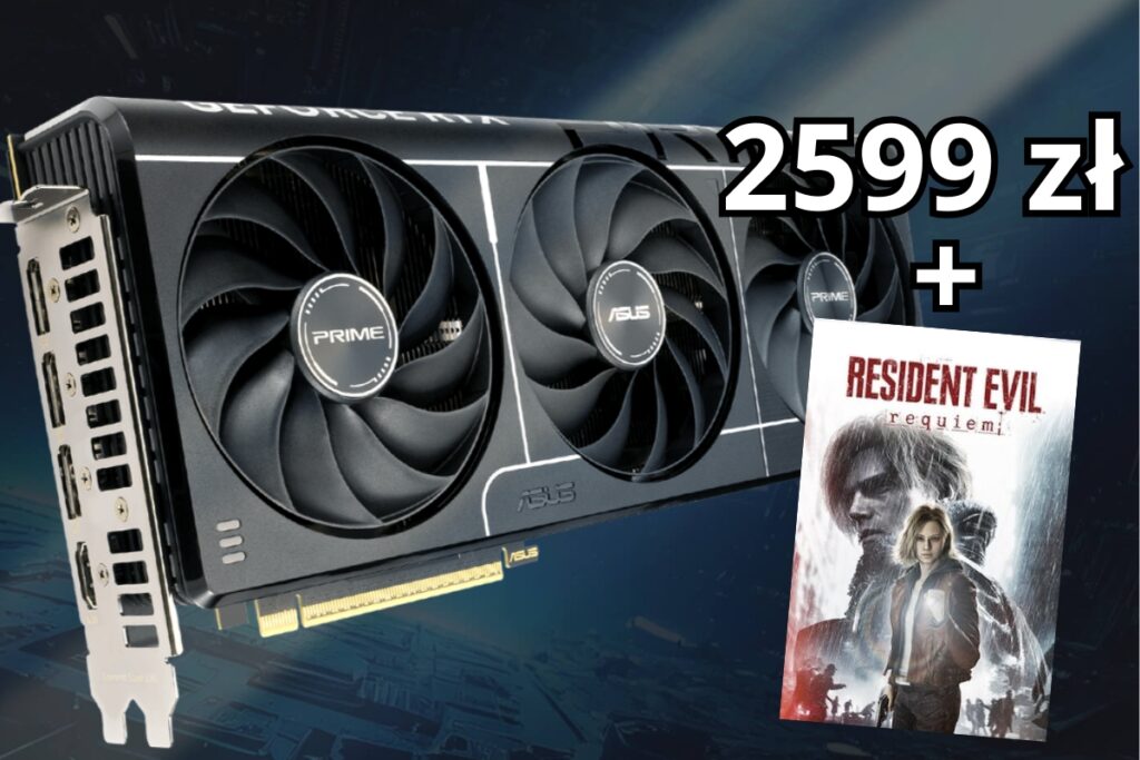 rtx 5070 promocja za 2599 zł i resident evil requiem