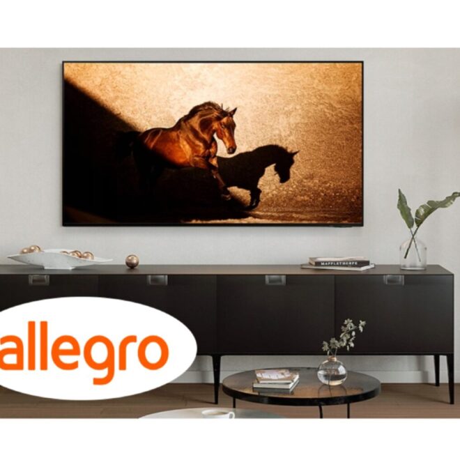 50 cali za 1109 zł i sprzedaje oficjalny sklep Allegro. Telewizor Samsung na promocji