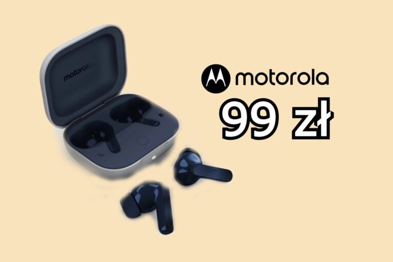 Słuchawki Motorola Moto Buds z ANC za 99 zł w Sferis. Promocja ze 155 zł