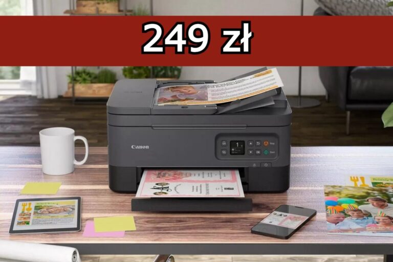 Tak tanio jeszcze nie było. Drukarka Canon za 249 zł w Media Expert