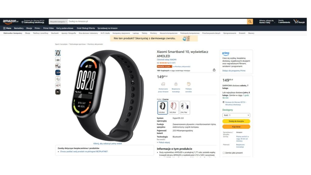 Xiaomi Smartband 10
