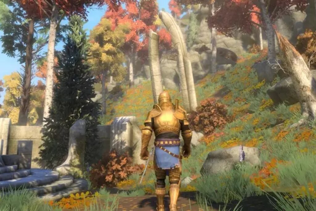 screen z modyfikacji skyblivion