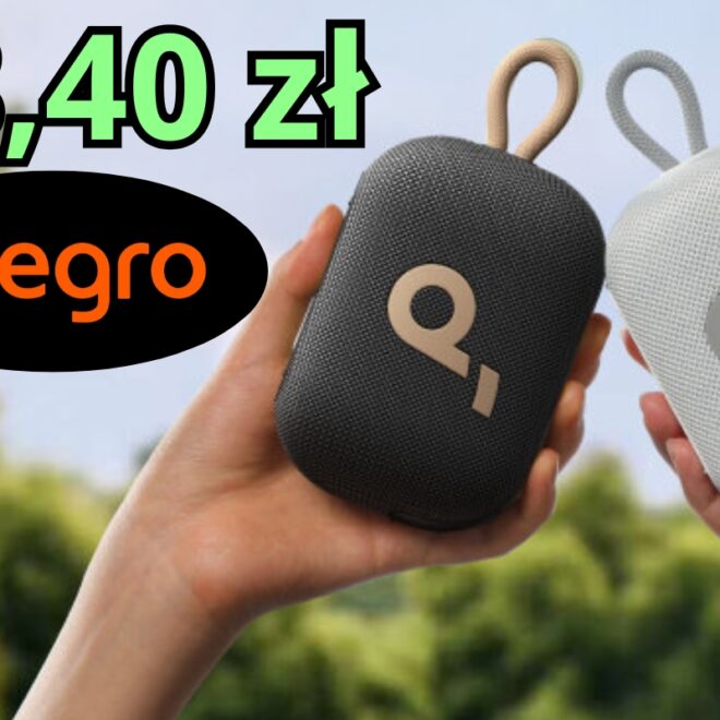 Soundcore Select 4 Go taniej na Allegro. Mały głośnik z dobrymi opiniami w super cenie