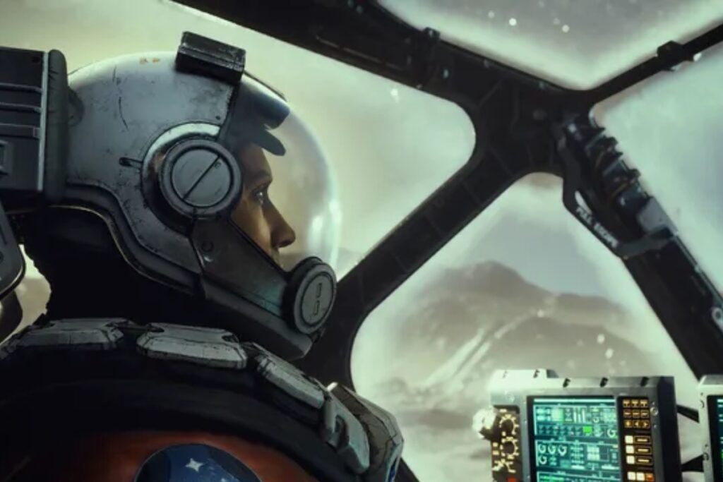 Screen z gry Starfield.
