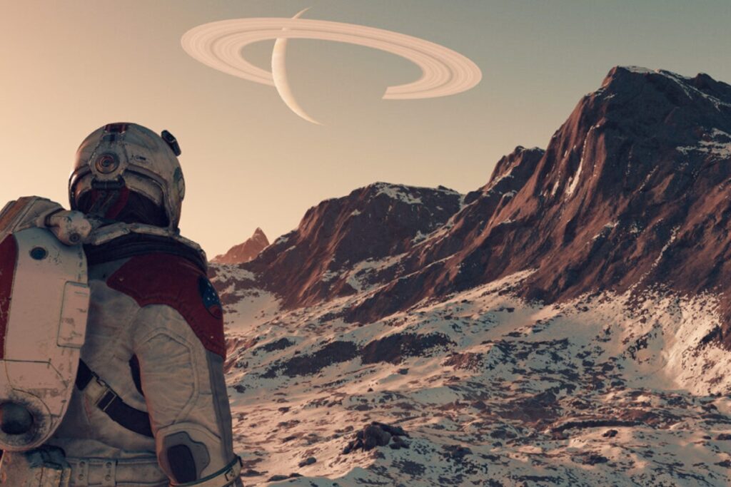 Screen z gry Starfield