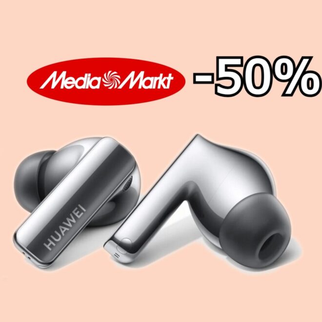 HUAWEI FreeBuds Pro 2 za 434 zł. Równe 50% obniżki w Media Markt
