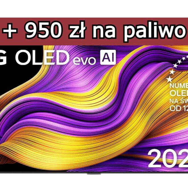 Kino w domu nazywa się LG OLED G5 w 83″. Teraz 1400 zł taniej i… 950 zł na paliwo