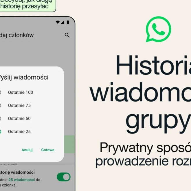 WhatsApp wprowadza historię wiadomości w grupach. Nowi członkowie nadrobią rozmowę